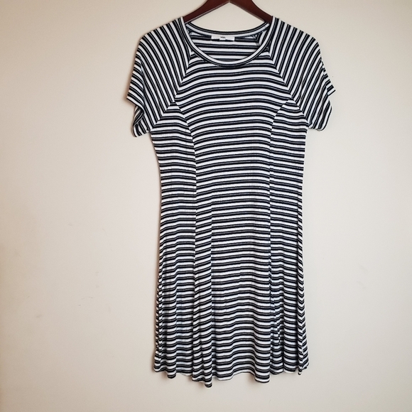 VANS Striped Mini Dress - Picture 1 of 5